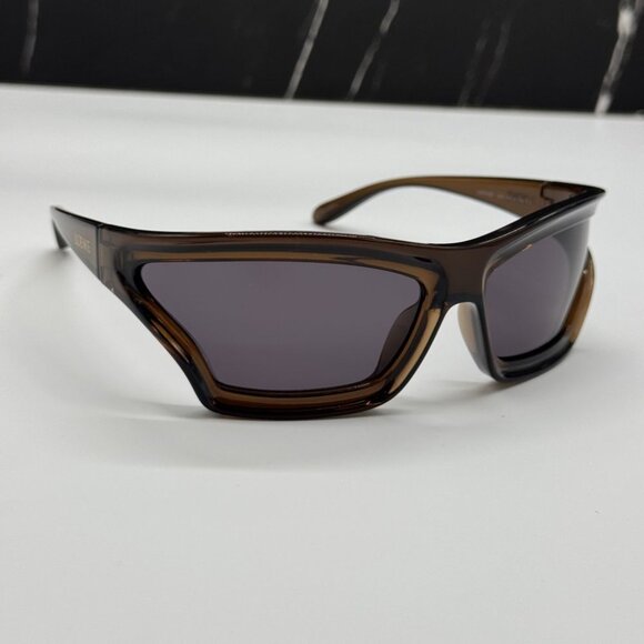 NEW LW40143U 47A LOEWE SUNGLASSES BROWN GREY UNISEX EYEWEAR LOEWE - Picture 4 of 12